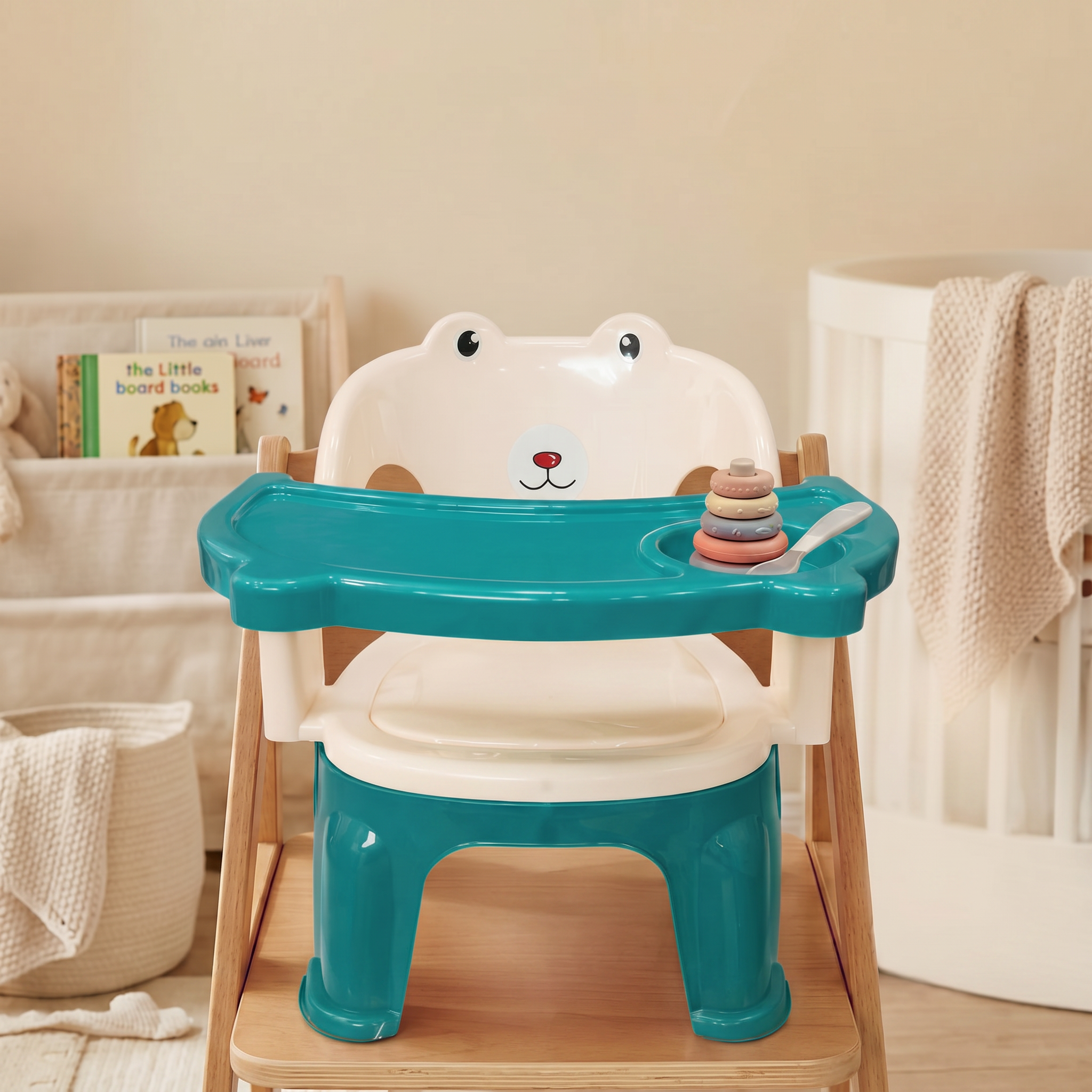 Baby Feeding Chair (with Tray Strong and Durable Plastic Chair for Kids)