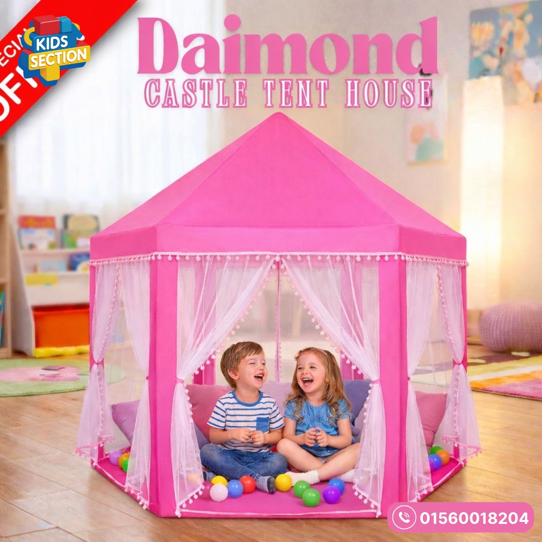 Diamond Castle Tent House for Kids.